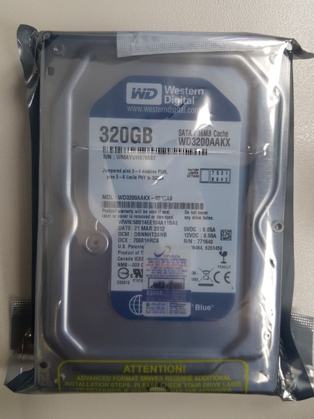 Thay ổ cứng HDD laptop 320 GB 7200 RPM