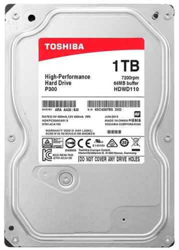 thay ổ cứng HDD laptopToshiba 1TB  7200RPM