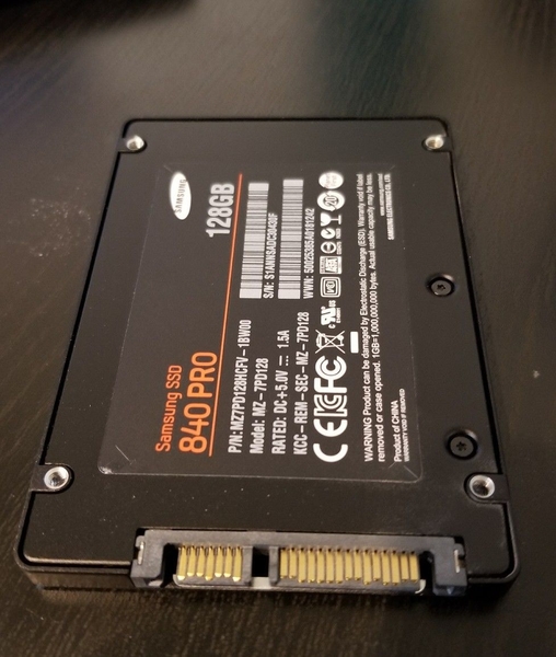 Thay ổ cứng SSD Samsung 840-Pro 128GB