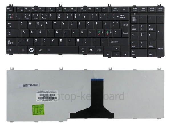 Thay phím Toshiba Satellite C650 C655 L650 L655 L670 L770 L755