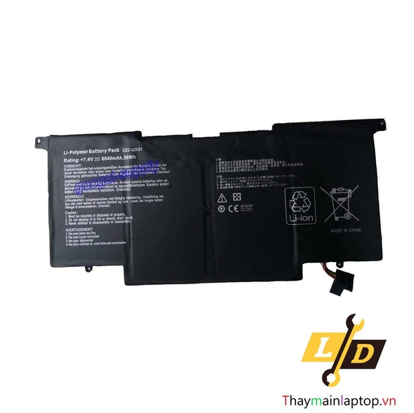 Thay pin ASUS ZenBook UX31 UX31A UX31E