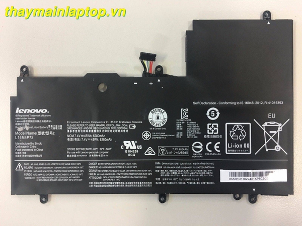 Thay pin LENOVO YOGA 700-14ISK
