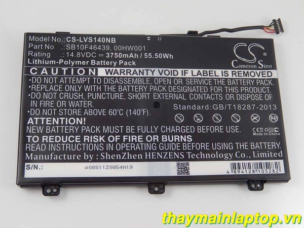 Thay pin ThinkPad Yoga 14