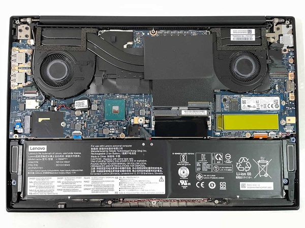 Main thinkpad x1 extreme 3 CPU i7-10750H GTX 1650 Ti