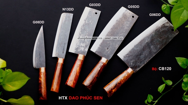 BỘ DAO BẾP GIA ĐÌNH CB120