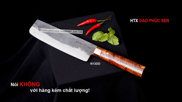 DAO PHÚC SEN bản Usuba khâu đồng đỏ