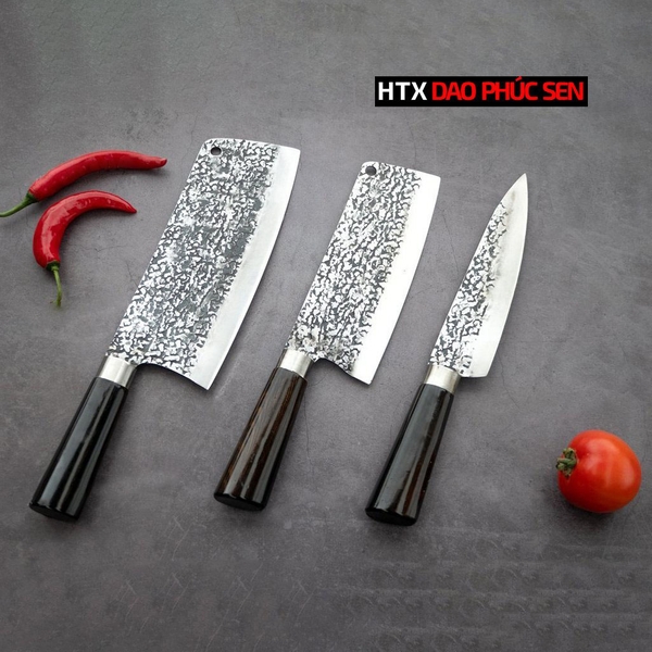 Bộ dao nhà bếp CB106 chặt thái lọc chuẩn DAO VIP – HTX DAO PHÚC SEN