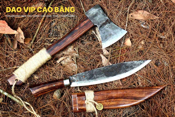 Bộ Dao Đi Rừng Nhíp Xe - CBM01 Dao Vip Cao Bằng