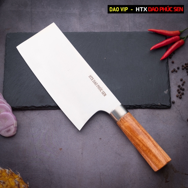 Dao chặt CG09H - Dao chặt gà thép trắng