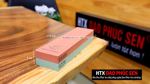 Đá mài dao nhật bản 220/1000 / HTX DAO PHÚC SEN