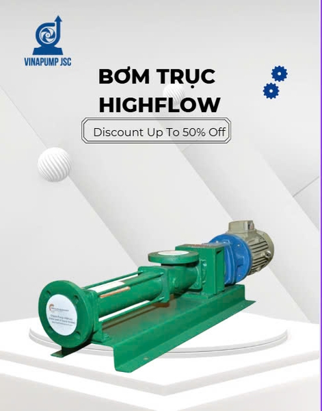 Bơm Trục Vít Đơn: "Bậc Thầy" Vận Chuyển Chất Lỏng Khó