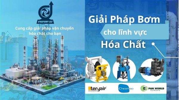 Giải pháp bơm cho lĩnh vực hóa chất