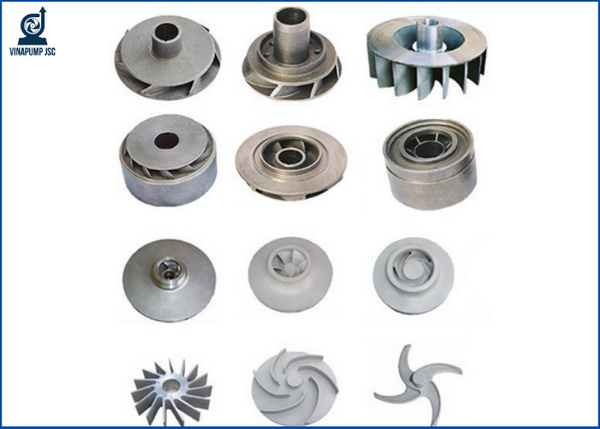 Tổng hợp những loại cánh bơm của bơm chìm nước thải