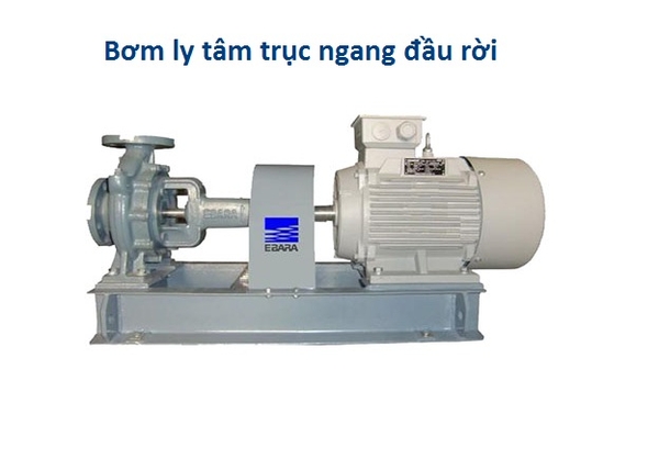 Bảng báo giá bơm ly tâm trục ngang đầu rời Ebara