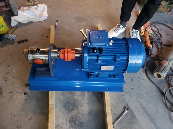 Bơm bánh răng inox 316