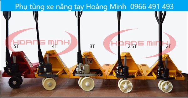 bánh xe nâng tay nylon 18050