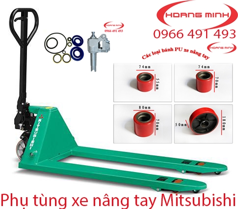 PHỤ TÙNG XE NÂNG TAY MITSUBISHI 2500KG- NHẬT BẢN banhxenangtay.com