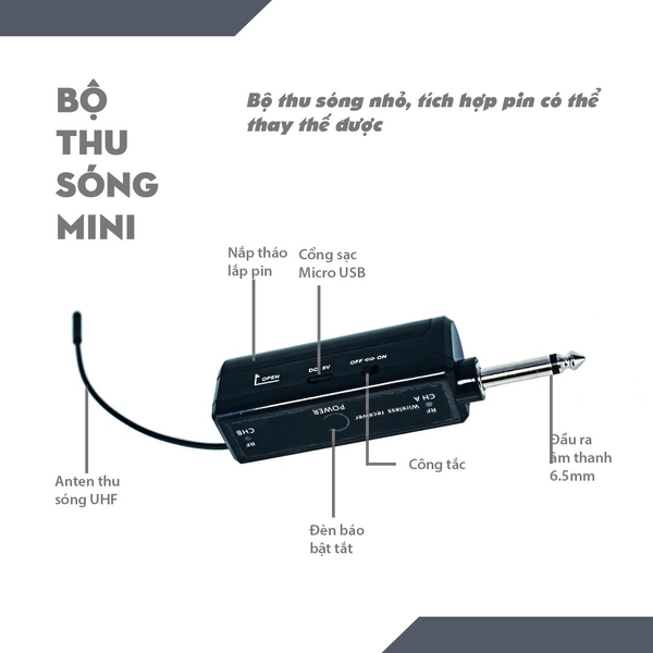 Micro Không Dây SHURE UB-20