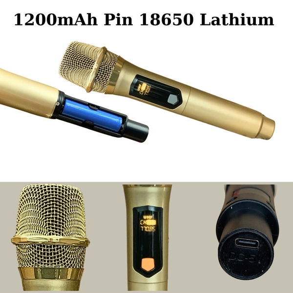 Micro Không Dây Hát Karaoke - Cam Kết Hàng Chính Hãng 100%
