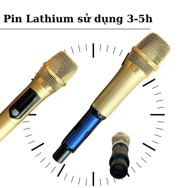 Micro Không Dây Hát Karaoke - Cam Kết Hàng Chính Hãng 100%