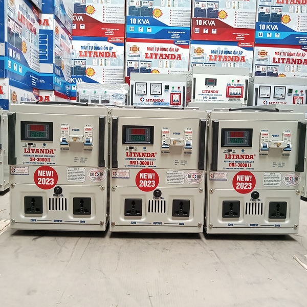 Cách Phân Biệt Ổn Áp Standa 3kVA Chính Hãng Của Công Ty.