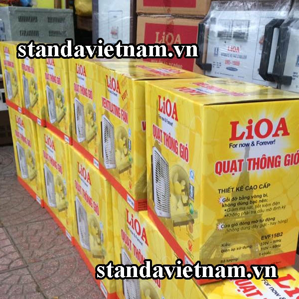 Quạt thông gió âm trần Lioa đời mới có ống thổi ngang