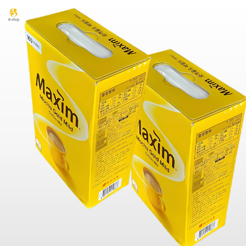 Maxim mocha gold - 맥심 커피 모카골드 마일드 hộp 100 gói *1.2g