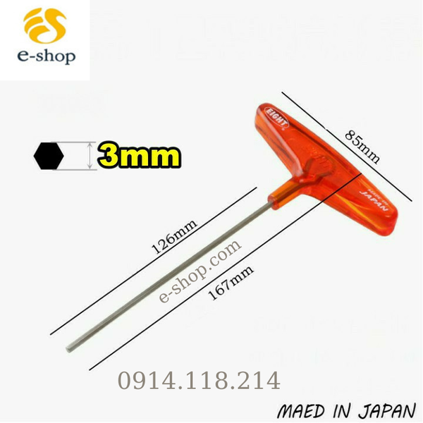 Lục giác chữ T EIGHT Nhật Bản