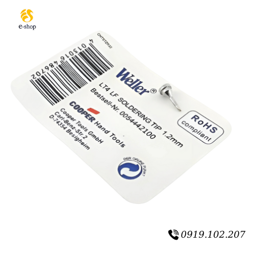 MŨI HÀN WELLER WSP80 LT4 1.2mm