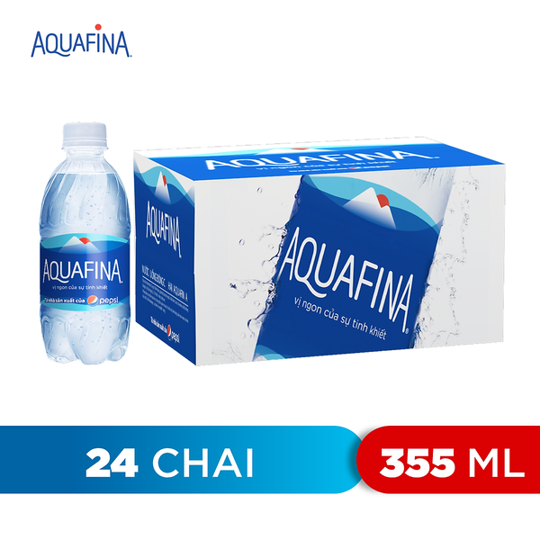 Thùng nước suối Aquafina