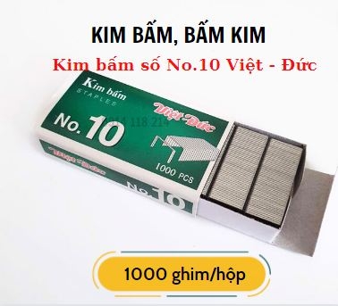 Ghim bấm số 10 Việt Đức (cho kim bấm size 10)