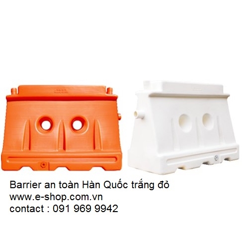 Barrier an toàn Hàn Quốc trắng đỏ