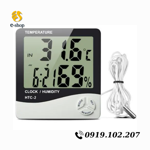 Đồng hồ đo nhiệt độ, độ ẩm HTC-2