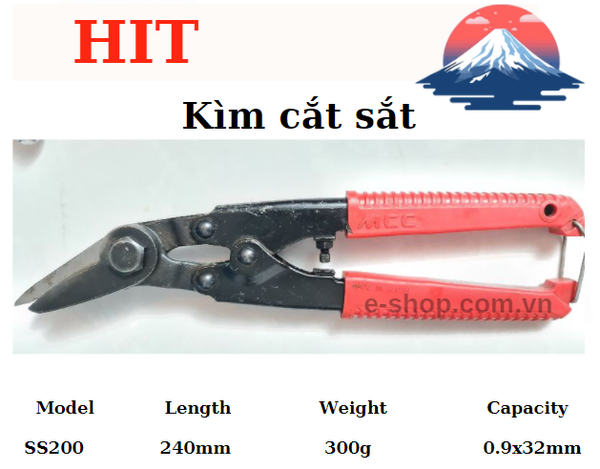 Kìm cắt sắt HIT SS200 JaPan