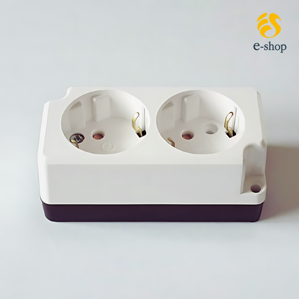 Ổ Cắm Điện Nổi Dosel Hàn Quốc 2 Lỗ