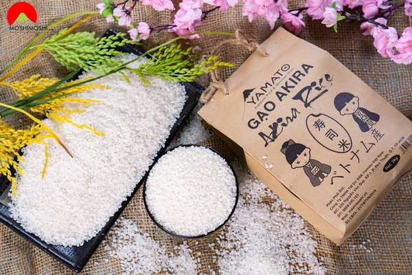 Gạo Nhật Hạt Tròn Túi 2kg - 5kg - 10kg - 25kg Thương Hiệu Akira Rice