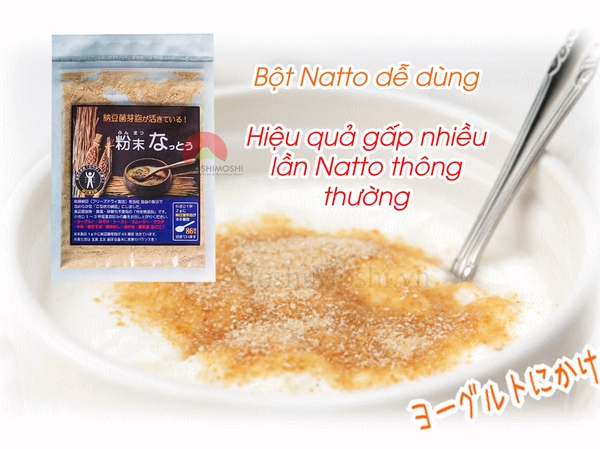 Bột Natto là gì? Cách dùng Bột Natto của Nhật.