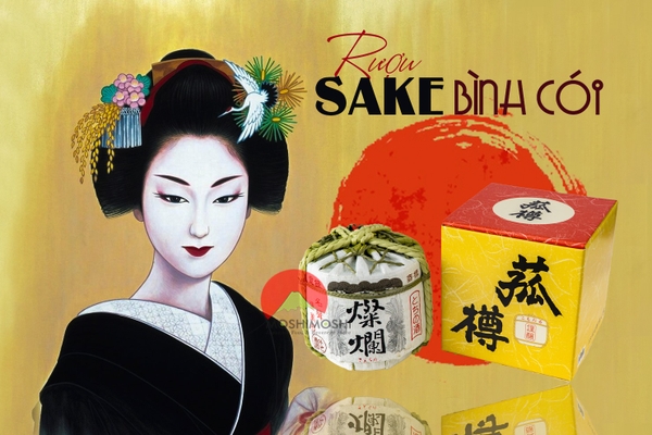 Rượu Sake bình cói, quà Tết “độc lạ” đến từ Nhật Bản