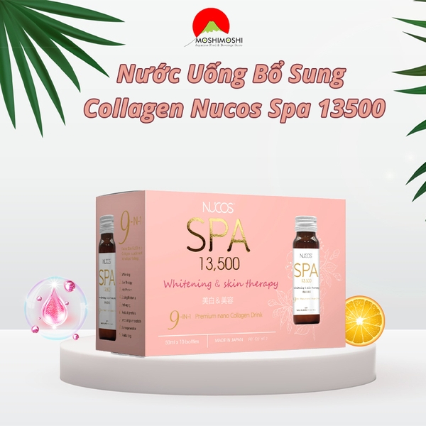 Nước uống bổ sung collagen Nucos Spa 13500 là gì