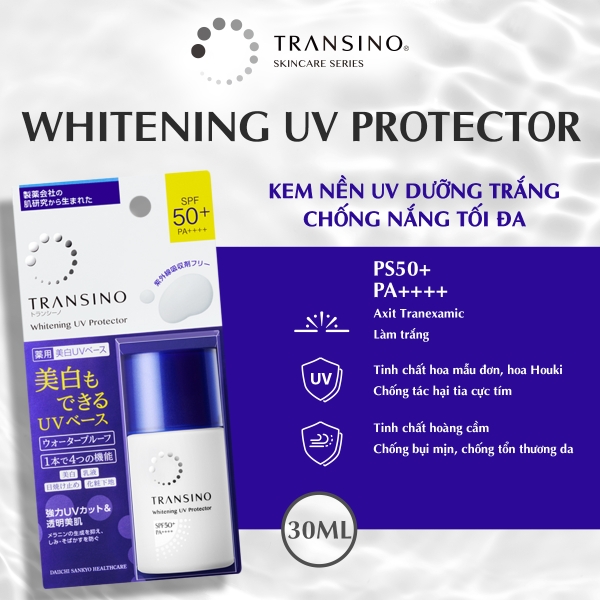 Mỹ phẩm Nhật Bản kem chống nắng Whitening Day Protector SPF 50+ PA++++