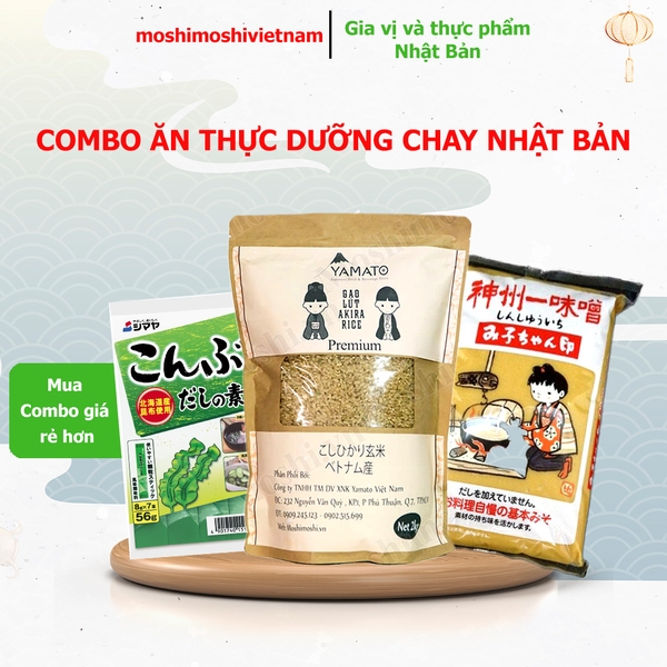 Combo Ăn Thực Dưỡng Chay Nhật Bản