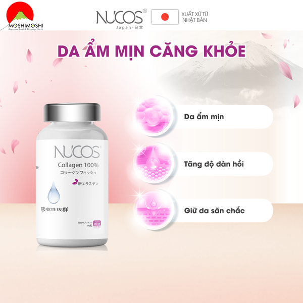 Công dụng viên uống Collagen Nhật Bản