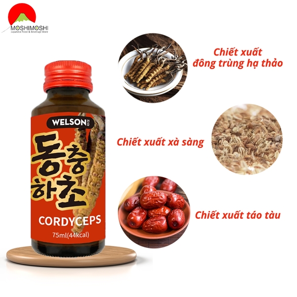 Ingredients of cordyceps drink