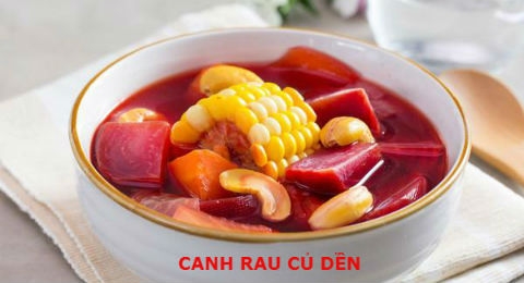 Canh rau củ chay ngọt lành giúp thải độc hiệu quả