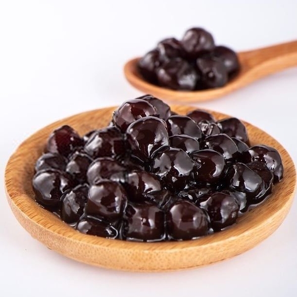 1011L - Trân Châu Dou Xian ĐƯỜNG ĐEN Hạt Lớn Size 2.5 - Gói 1kg