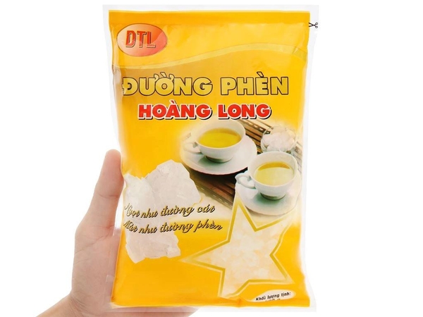 Đường Phèn HẠT Hoàng Long - Gói 500gr
