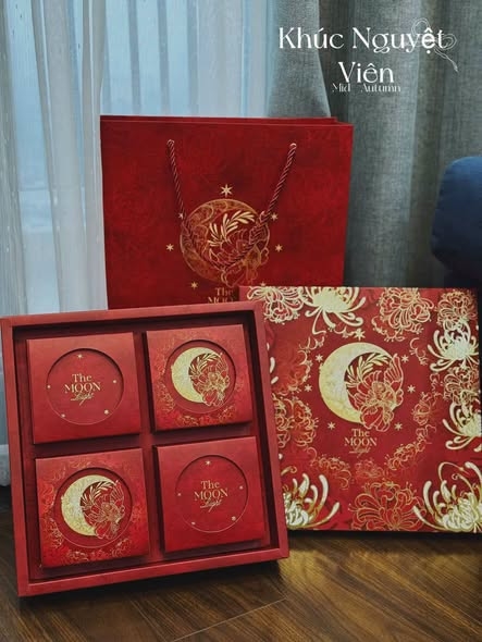 Hộp trung thu 4B (150-250gr) KHÚC NGUYỆT VIÊN 2026 - Lốc 10 bộ (NV26407)