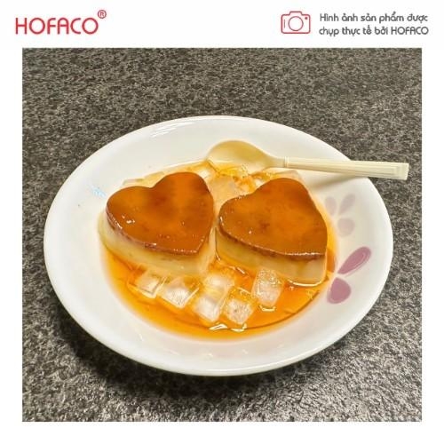 Khuôn Bánh FLAN TIM Hofaco - Lốc 10c (HPB106)
