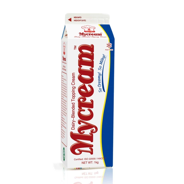 Kem trang trí bánh Topping MYCREAM TRẮNG - Hộp 1kg