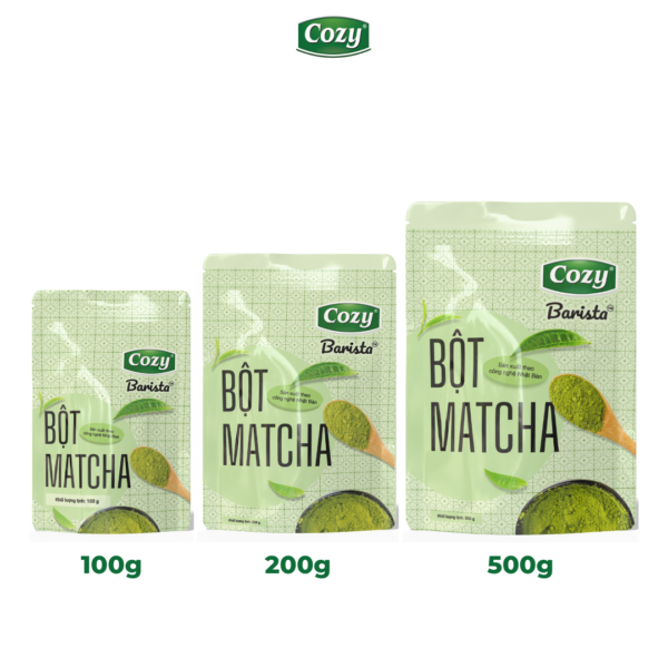 Bột Trà Xanh MATCHA COZY Barista - Gói 200gr